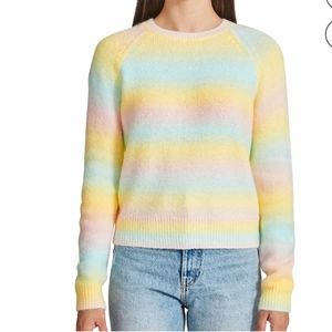 BB Dakota by Steve Madden Ladies' Ombre Wool Sweater, Yellow Ombre. NWT.